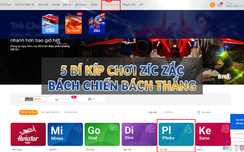 5 bí kíp chơi Zíc Zắc bách chiến bách thắng