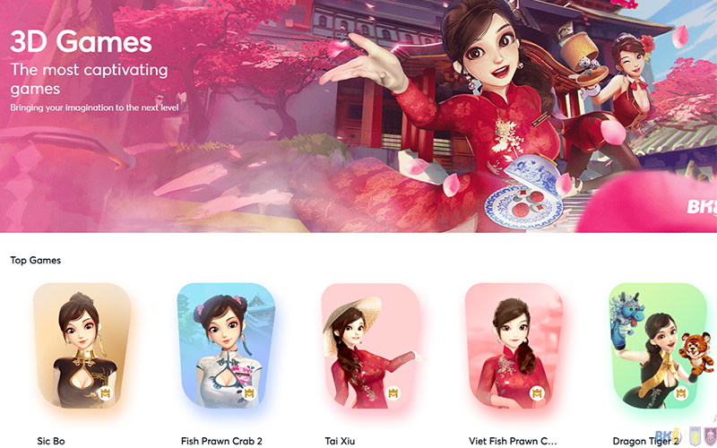 Hướng dẫn chơi 3D Game BK8 đổi thưởng khủng