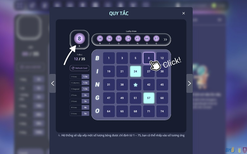 Luật chơi Bingo từ A - Z cho tân thủ tham khảo