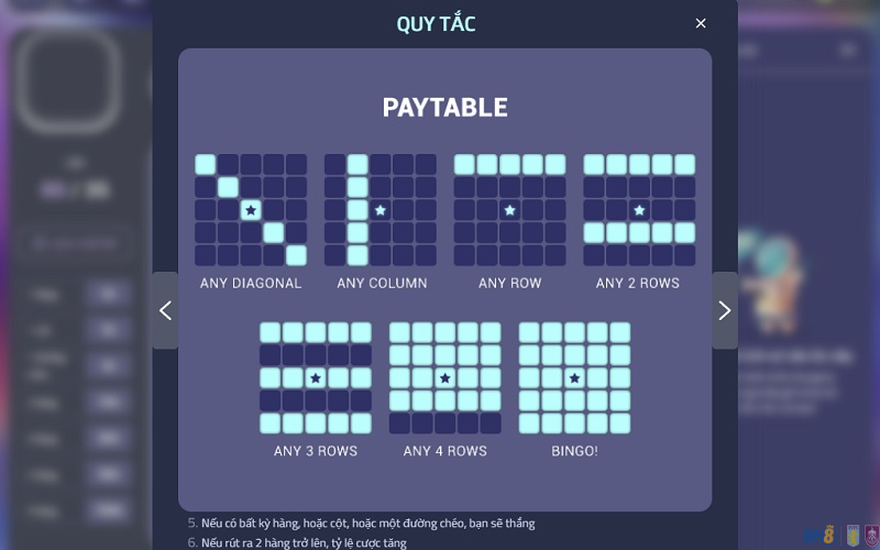 Tham khảo cách đặt cược Bingo tại nhà cái BK8