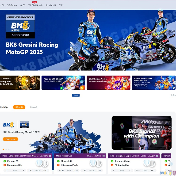 Tổng quan về nhà cái BK8 uy tín cho người chơi Việt